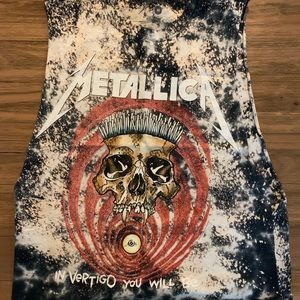 Rebel Co Metallica muscle crop M
